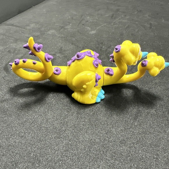 Mix 'Em Up Monsters Gropple Loose Action Figure McDonald's 1986 2 Headed - Picture 4 of 7